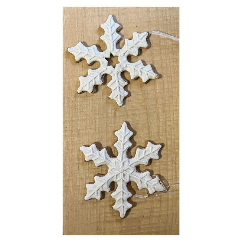 Gingerbread Snowflake Decoration