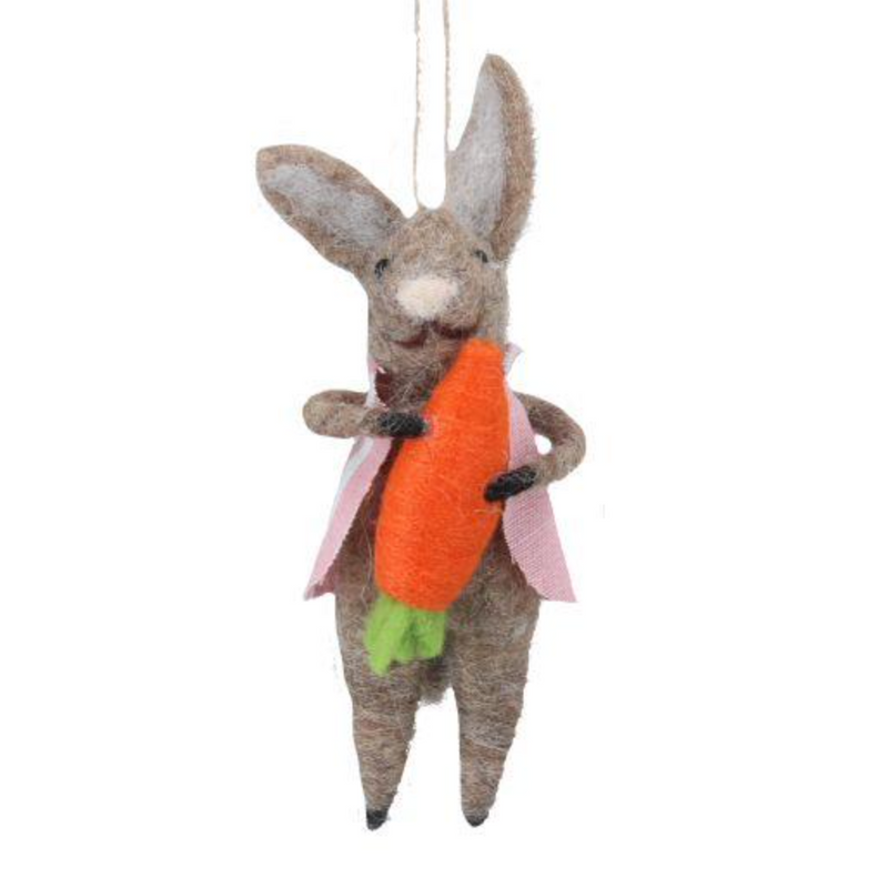 Wool Bunny Decoration