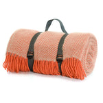 Tweedmill Pure Wool Knitted Picnic Blanket